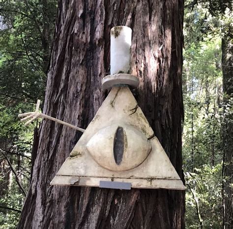 bill cipher statue real